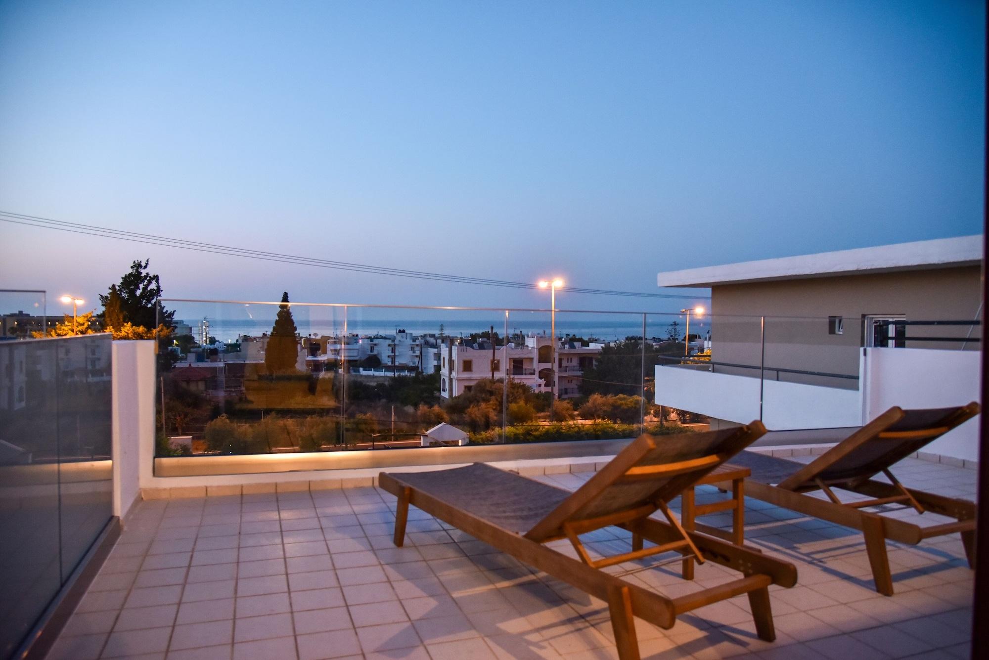 Iraklis Apartments Stalida Екстериор снимка