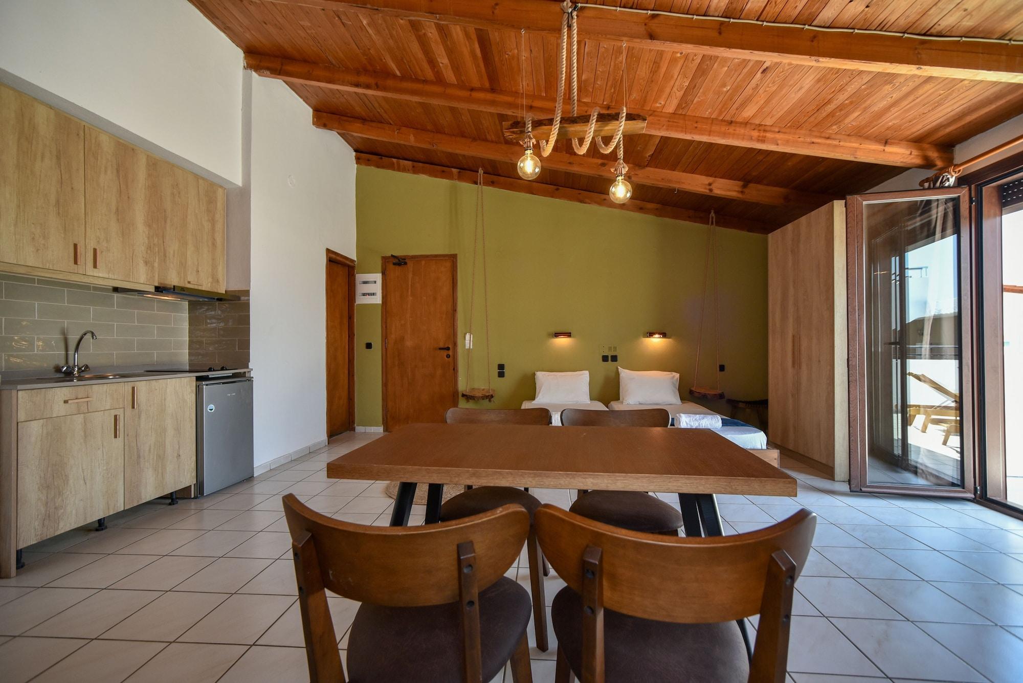 Iraklis Apartments Stalida Екстериор снимка